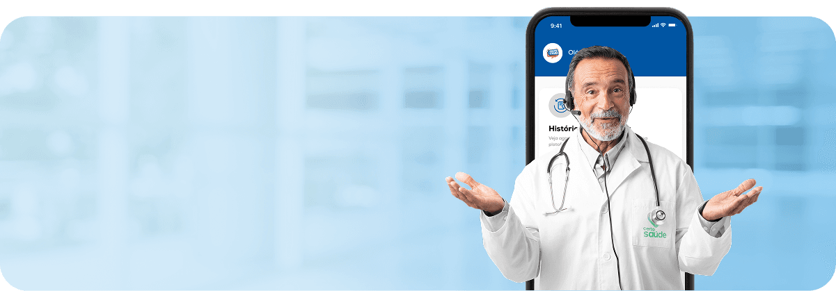 Médico com telemedicina