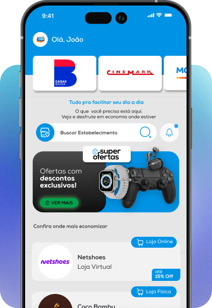 Aplicativo Clube de Benefícios